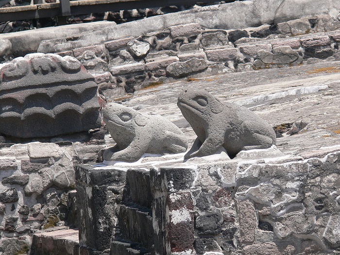 Алтарь Жаб в Теночтитлане, современный вид. /Фото: wikipedia.org