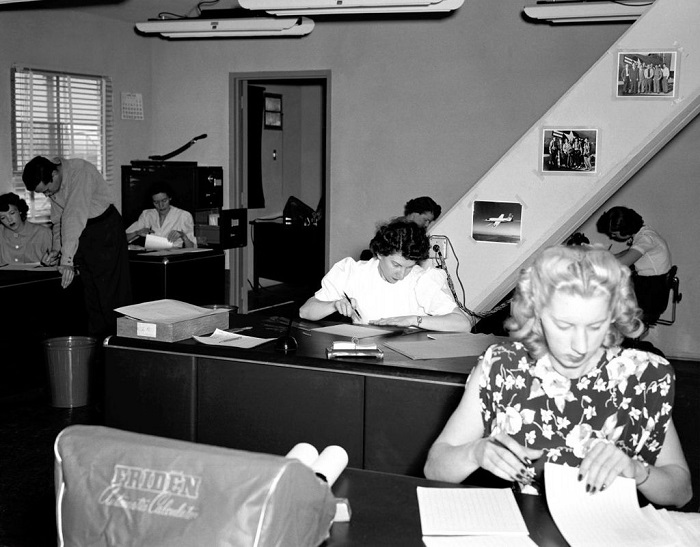 Вычислители в США, 1949 год. /Фото: wikipedia.org