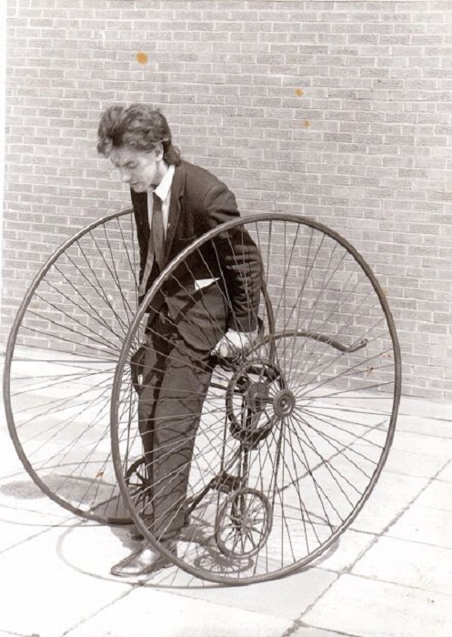 Otto Safety Bicycle - один из самых известных дициклов. /Фото: pinterest.com
