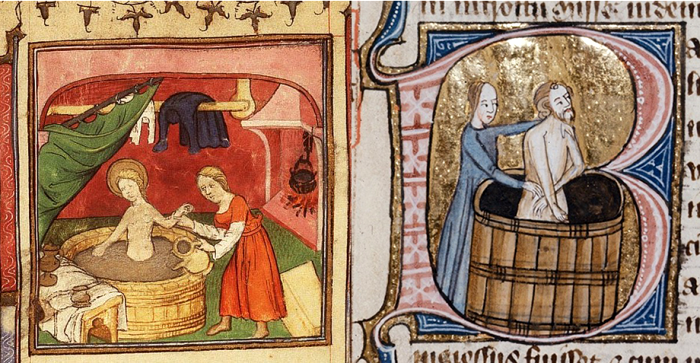 Гигиена в Средние века, вопреки всему, была, но достаточной ее не назовешь. /Фото: pikabu.ru
