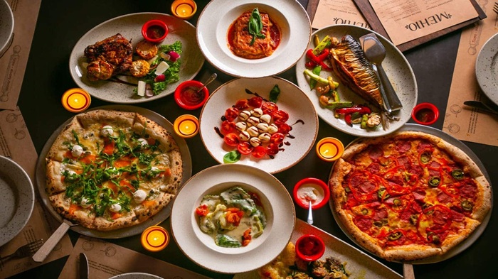 У западных блюд упор больше на мучное или картошку, а не на крупы.