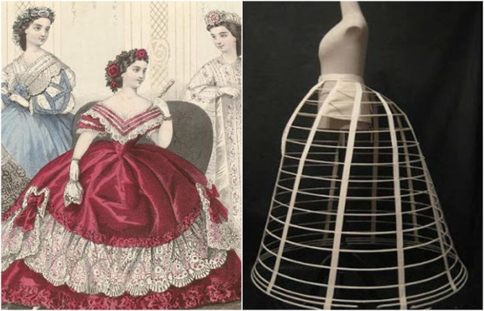 Печально известный каркас для юбки. Печально известный каркас для юбки.