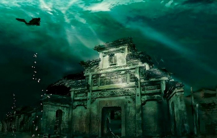 Древний китайский город, затопленный человеком. /Фото: livejournal.com