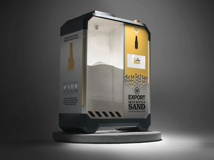 Обычно из песка делают стекло, а теперь умеют наоборот. Обычно из песка делают стекло, а теперь умеют наоборот.