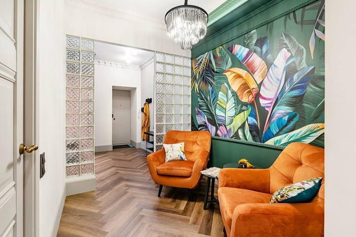 Сегодня стеклоблоки снова начали использовать в дизайне.