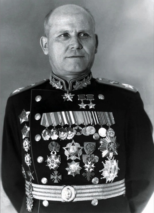 У маршала Конева таких орденов было два.