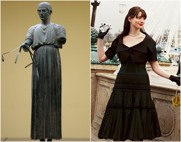 Платья, как и юбки - ещё с античности носили и мужчины, и женщины. Платья, как и юбки - ещё с античности носили и мужчины, и женщины.