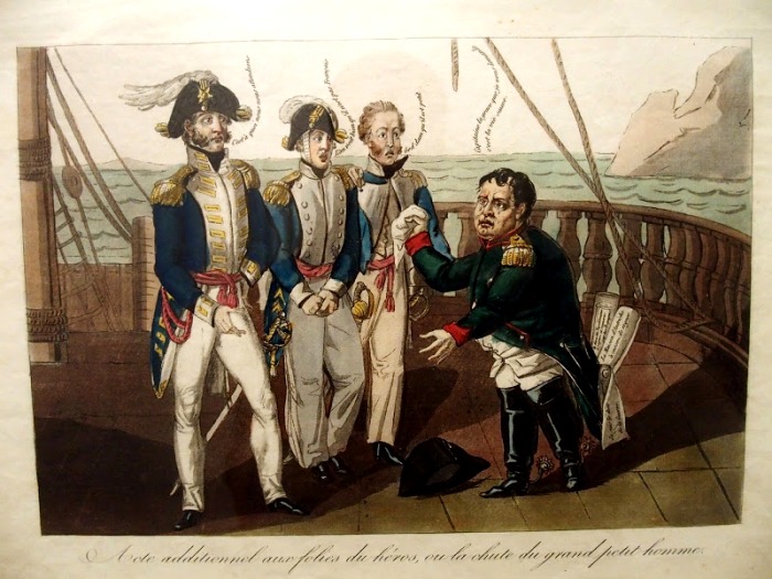 Наполеона традиционно изображают коротышкой. /Фото:  livejournal.com