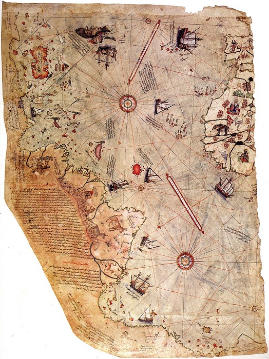 Карта, вокруг которой идут споры столетиями. /Фото: wikipedia.org