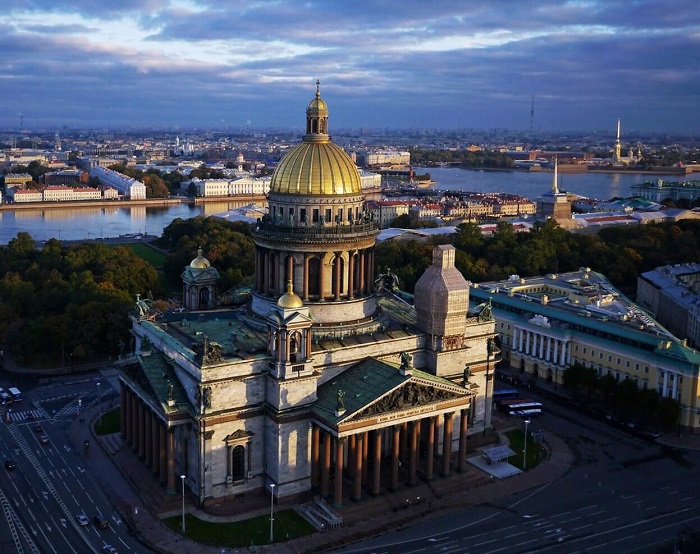 Один из крупнейших купольных храмов планеты. /Фото: isaacy.ru