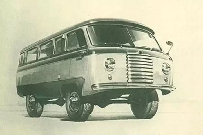 Один из первых концепт-артов нового фургона от УАЗ. /Фото: secretmag.ru