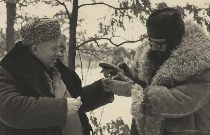 Никита Хрущёв в шапке из каракуля. /Фото:  jatrader.ru