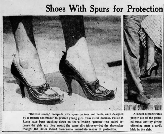 Статья в прессе о туфлях для обороны. /Фото: 55-77.livejournal.com