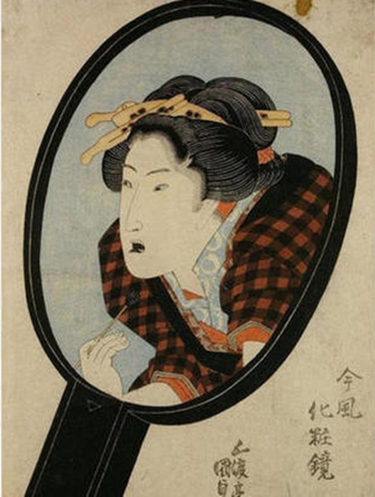 Странный тренд японских замужних дам из позапрошлого века.