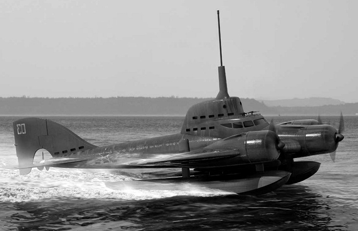 Покорить и воду, и небо: как в СССР пытались создать летающую подводную лодку