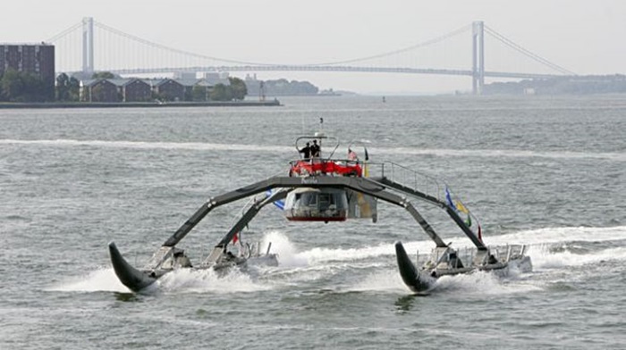 Пожалуй, это самый странный дизайн для яхты. /Фото: news.softpedia.com