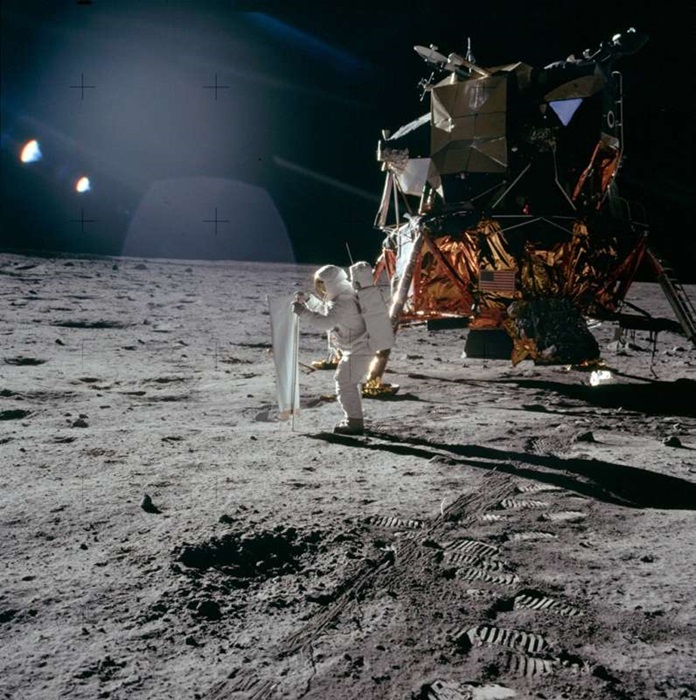 Аппарат, доставивший людей на Луну. /Фото: astronet.ru