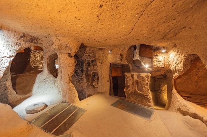 Деринкую - ещё один знаменитый подземный город. /Фото: ims.ev.mu