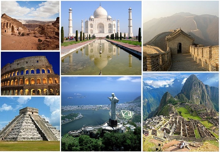 Новые Чудеса Света, к которым действительно отнесли стену.