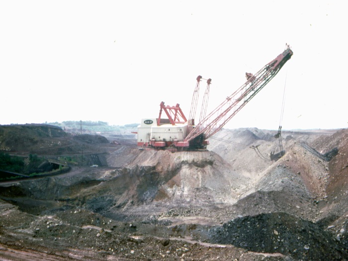 Колоссальный экскаватор, навсегда оставшийся в истории. 
