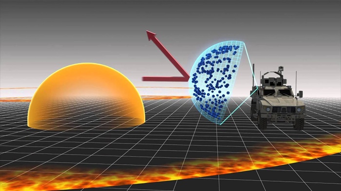 Визуализация концепции плазменного щита, который уже реализуют в США.