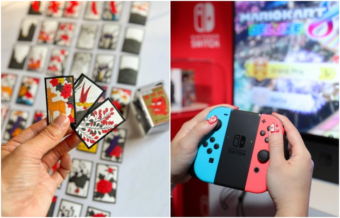 Задолго до консолей японский бренд тоже игры производил, но совсем другие. Задолго до консолей японский бренд тоже игры производил, но совсем другие.