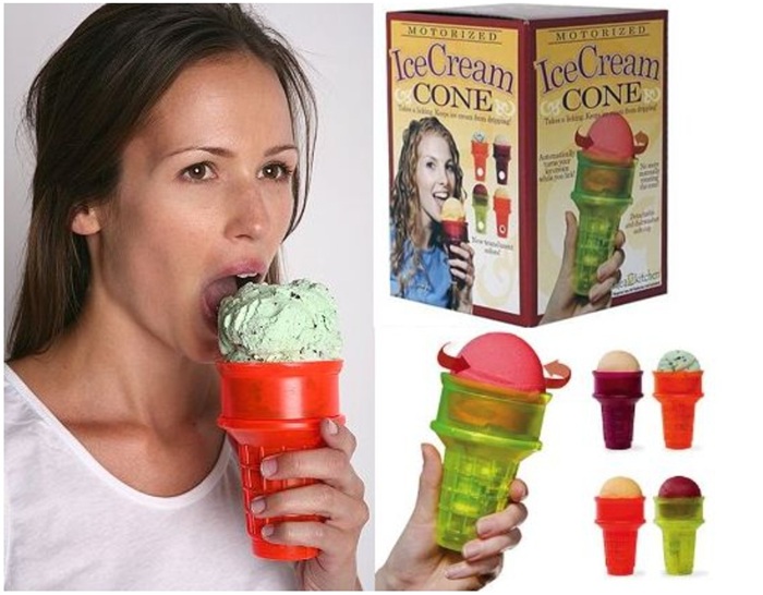 A strange gadget that may work, but the idea itself is frankly ridiculous. A strange gadget that may work, but the idea itself is frankly ridiculous.