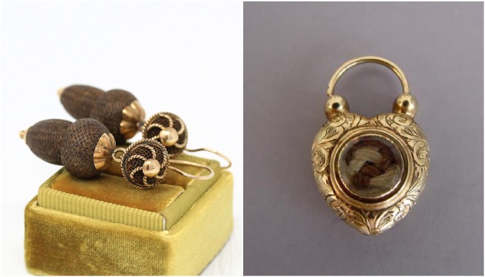 Интересный элемент викторианского тренда на траур. Интересный элемент викторианского тренда на траур.