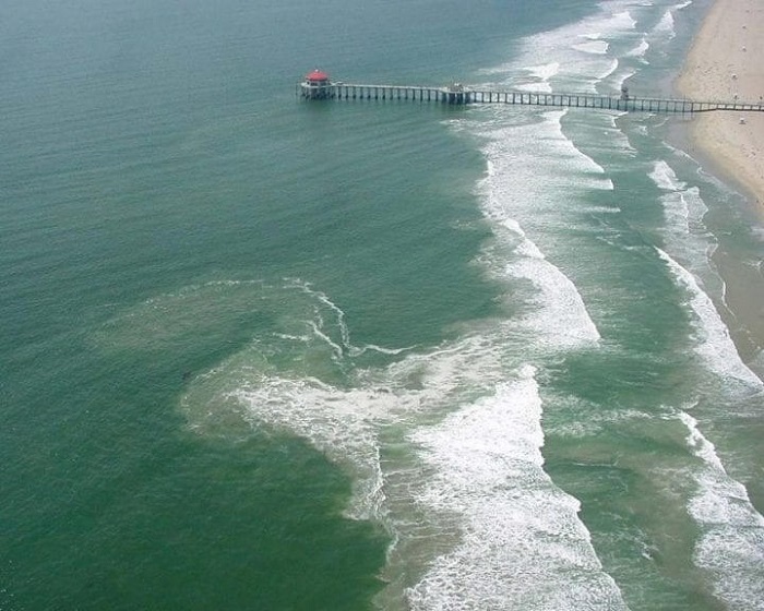 Заметив такие волны, в воду лучше не лезть. /Фото: maximonline.ru
