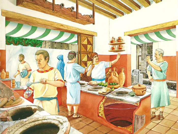 Термополии были популярным местом в Древнем Риме. /Фото: znaj.ua