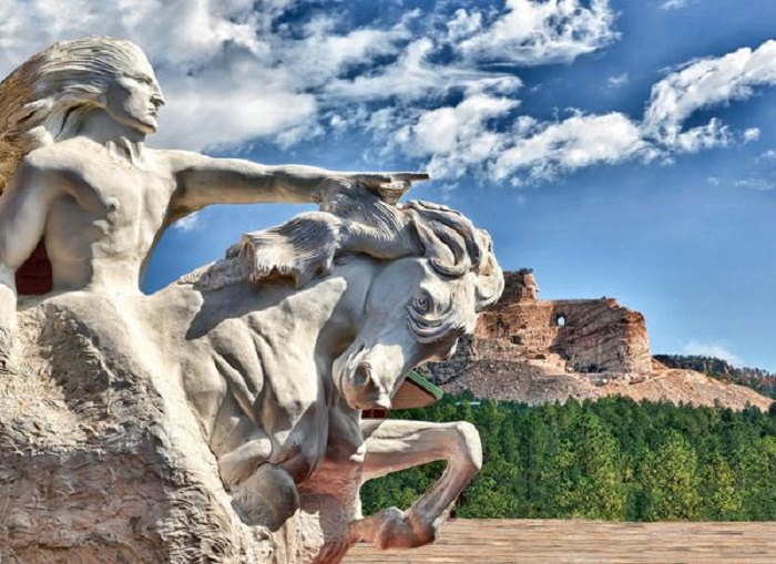 Макет монумента Неистового Коня. /Фото: arttravelblog.ru