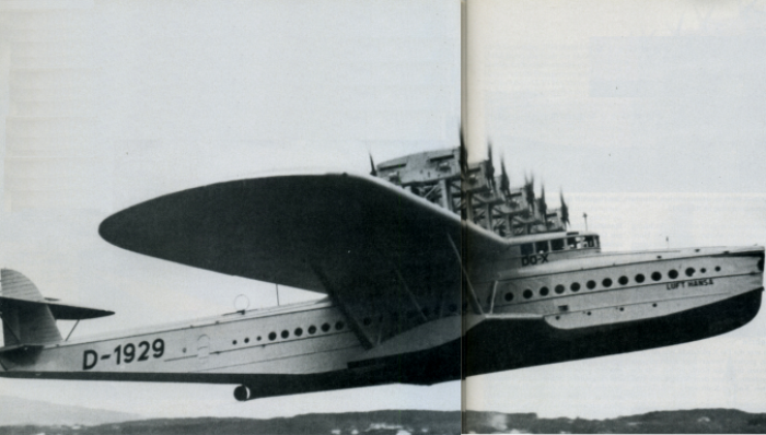 Do X во время полета над Дунаем в 1933 году. /Фото: livejournal.com