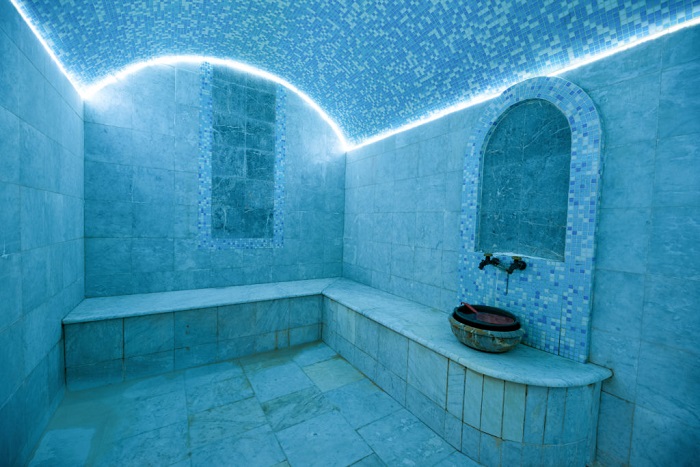 Турецкий хамам в круглых банях тоже есть. /Фото: batbani.ru