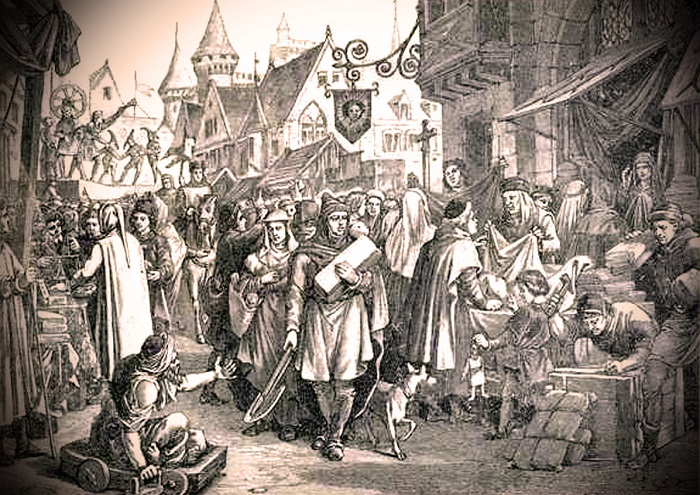 В Средневековье Шампань была центром торговли. /Фото: wikipedia.org