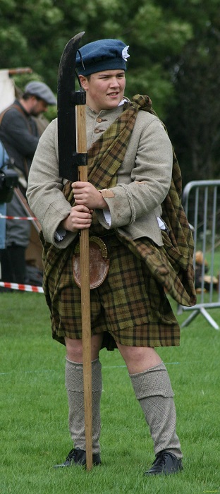 Современная реплика шотландского боевого топора. /Фото: wikipedia.org