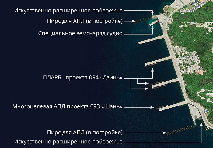 Расположение наземных объектов Юйлинь на сегодняшний день. /Фото: dfnc.ru
