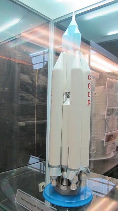 Макет ракеты УР-700. /Фото: wikipedia.org