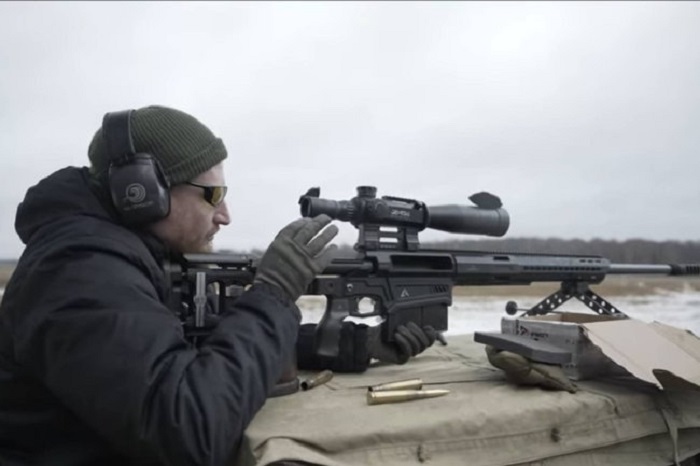 Российская винтовка во время испытаний. /Фото: rg.ru
