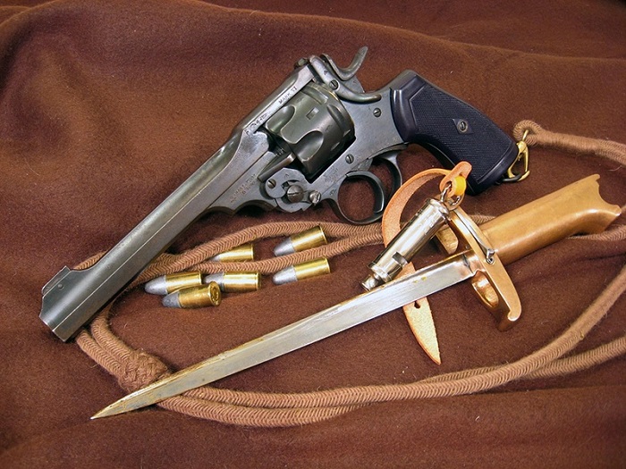 Револьвер Webley Mk VI. /Фото: vk.com