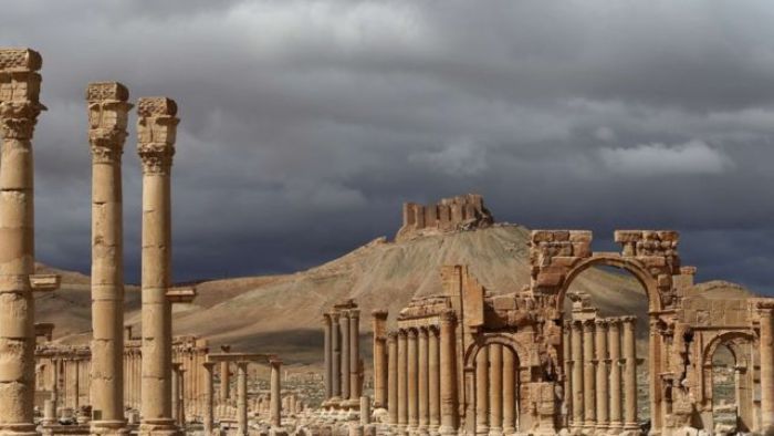 Пальмира неплохо сохранилась, хоть и была покинута очень давно. /Фото: bbc.co.uk
