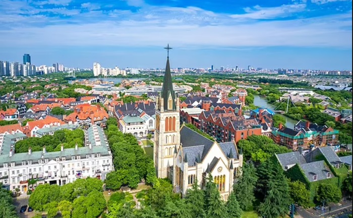 Кусочек Британии в Китае. /Фото: dailymail.co.uk