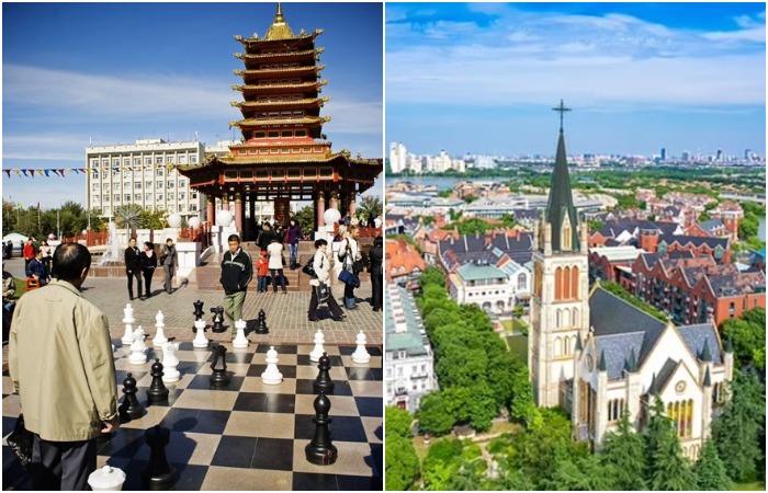 Самые необычные городки из разных уголков мира. /Фото: dailymail.co.uk, flickr.com