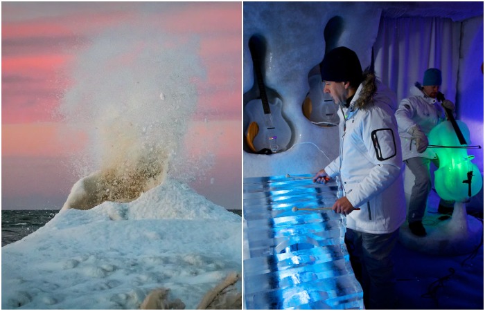 Лёд - это гораздо большее, чем просто замёрзшая вода. /Фото: farmersalmanac.com, contemporist.com Лёд - это гораздо большее, чем просто замёрзшая вода. /Фото: farmersalmanac.com, contemporist.com