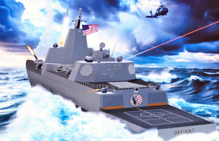 Так будет выглядеть самый дорогой и спорный линкор США. /Фото: twz.com Так будет выглядеть самый дорогой и спорный линкор США. /Фото: twz.com