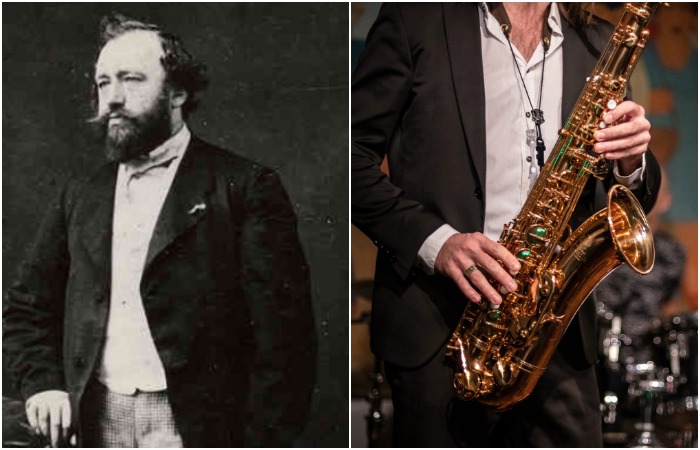 Саксофон тоже назван в честь изобретателя, но идея была не его.