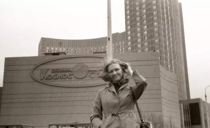 Вид на гостиницу, 1982 год. /Фото: retromap.ru