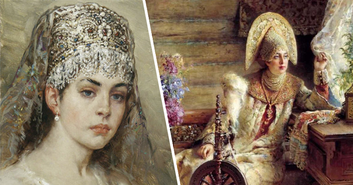 В Древней Руси некоторое подобие косметики уже существовало. /Фото: livemaster.ru