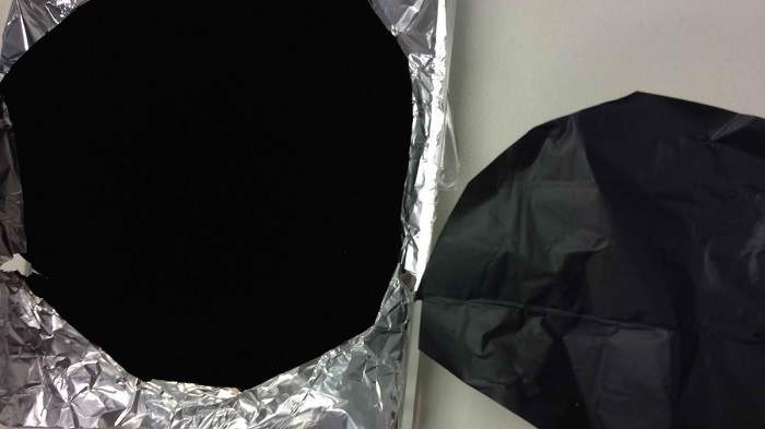 Самый чёрный цвет, который был получен человеком. /Фото: naked-science.ru