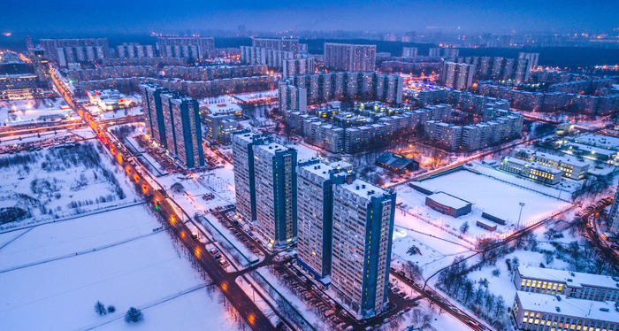 Симпатичные высотки с интересными архитектурными решениями. /Фото: loveopium.ru