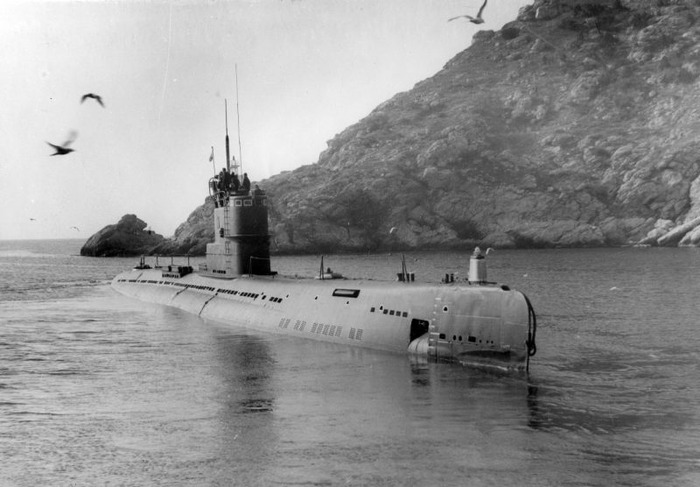 Самая массовая советская подводная лодка. /Фото: livejournal.com 